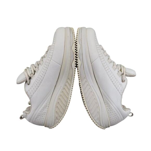 Skechers Shoes Womens 9 Shape Up Sneaker Work Slip Resistant Leather White Retro - Picture 11 of 16